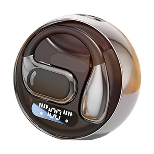 Xinhuju Auriculares impermeables con gancho para la oreja | Auriculares abiertos inalámbricos, auriculares abiertos, auriculares con gancho para la oreja, auriculares abiertos para entrenamiento