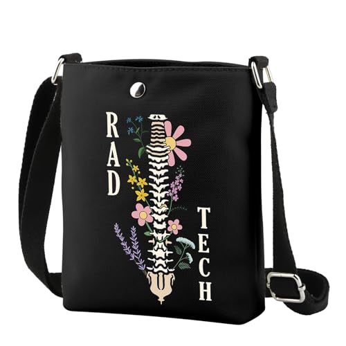 TSOTMO Rad Tech Crossbody Bag Radiology Skeleton X-ray Tech Gift Radiology Graduation Gifts for Sister (RAD XK)