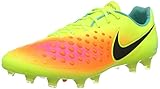 nike magista obra 2 pro Hybrid tongue design Nike Magista Opus II FG, Botas de fútbol para Hombre, Amarillo (Volt/Black-Total Orange-Pink Blast), 44 EU