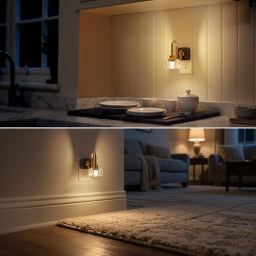 Image of DORESshop Night Light,Night Lights Plug into Wall,Dimmable Nightlight