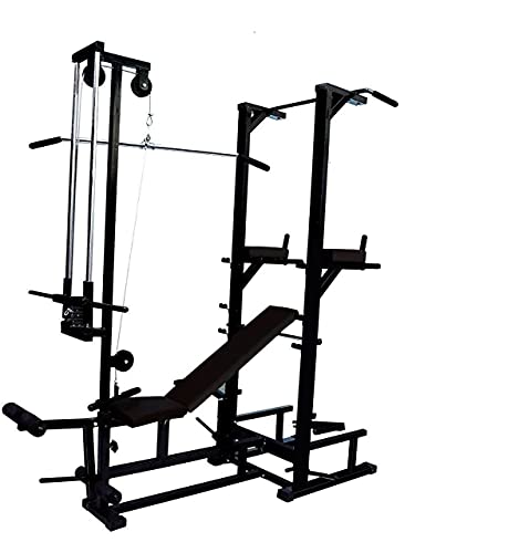 You Don't Need Too Many Gym Equipment To Work With. One Good One Is Enough And It's Called... 7 FIT KART 20 in 1 ABS Tower with LAT Pull...
