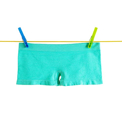 Alyce Intimates Seamless Girls Boyshort Panties, Pack of 8 | Solids & Prints2