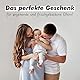The holy fox® Geschenkset zur Geburt, Schwangerschaft und Taufe - Entscheidungsmünze & Grußkarte (Boho Bär)
