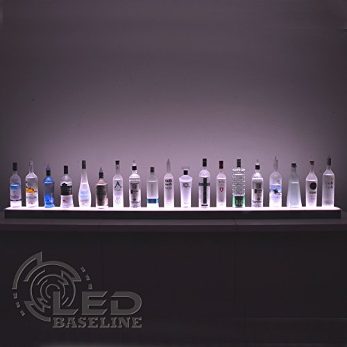 Single Step LED Color Changing Illuminated Display Shelf 96