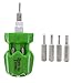 Picquic Teeny Turner with P00, PH0, T5, T6, T8, S2&3 (Green) - 06102