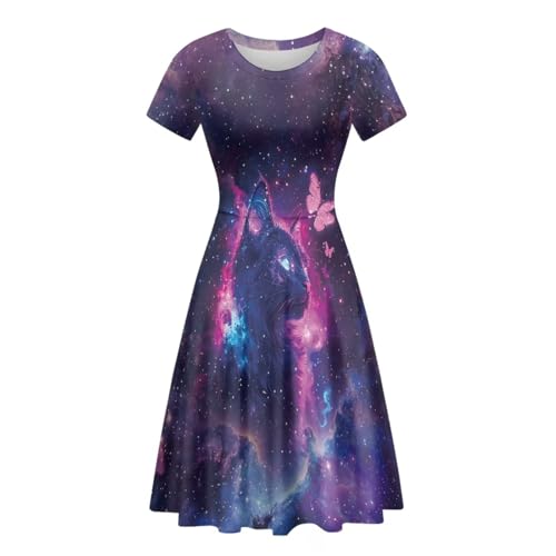 Image of Forchrinse Native Aztec Style Black White Geometric Women's Midi Dress Casual Long Dress Round Neck Swing Dress
