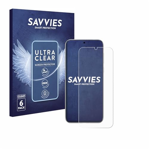 savvies 6 Pack Screen Protector Compatible with Huawei Pura 80 Ultra Protection Film Clear