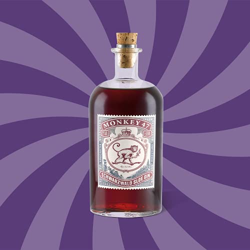 Monkey 47 Schwarzwald Sloe Gin - Ultra Premium Sloe Gin mit feiner Fruchtnote - 1x 0,5 L | 500 ml (1er pack) – Bild 3