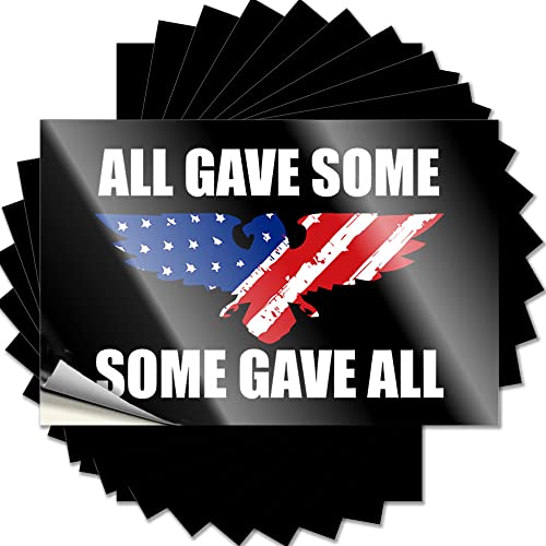 Calcomanías divertidas para caja de herramientas, con texto en inglés 'All Gave Some Militar', 10 unidades (12 x 18 cm)