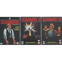 SCANNERS TRILOGY 1-3 COMPLETE COLLECTION / 1 - SCANNERS / 2 - SCANNERS II THE NEW ORDER / 3 - SCANNERS III THE TAKEOVER = ULTIMATE 3x DVD UK SET