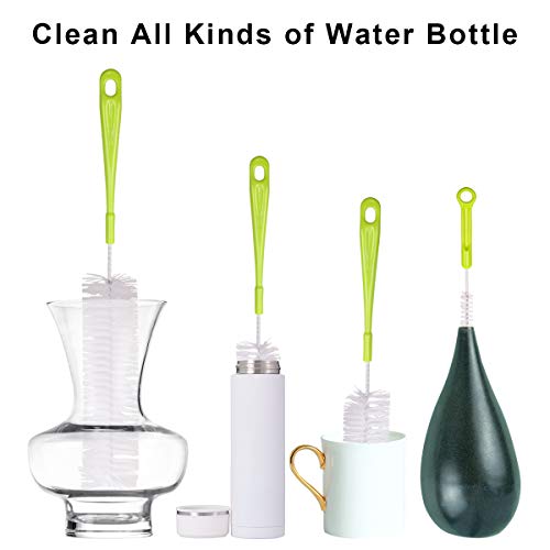 Vicloon Bottle Brushes, 8Pcs Multipurpose Bottle Cleaning Brushes Non-Scratch Water Bottle Cleaner Set for Baby Bottle Tube Pipe Flask Straws Brush - Image 6