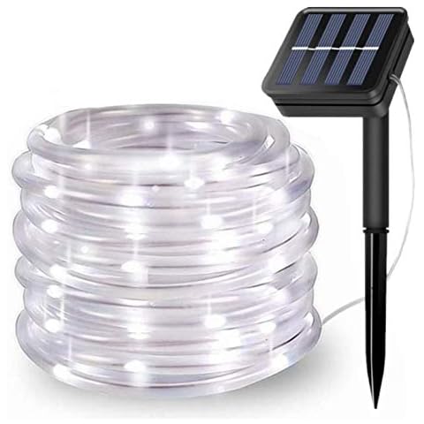 EHOFUN 100LED Solar Powered Rope Lights Cover