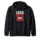 Photo Gallery less hate more bbq grilling barbecue smoker master grill felpa con cappuccio Photo Gallery less hate more bbq grilling barbecue smoker master grill felpa con cappuccio