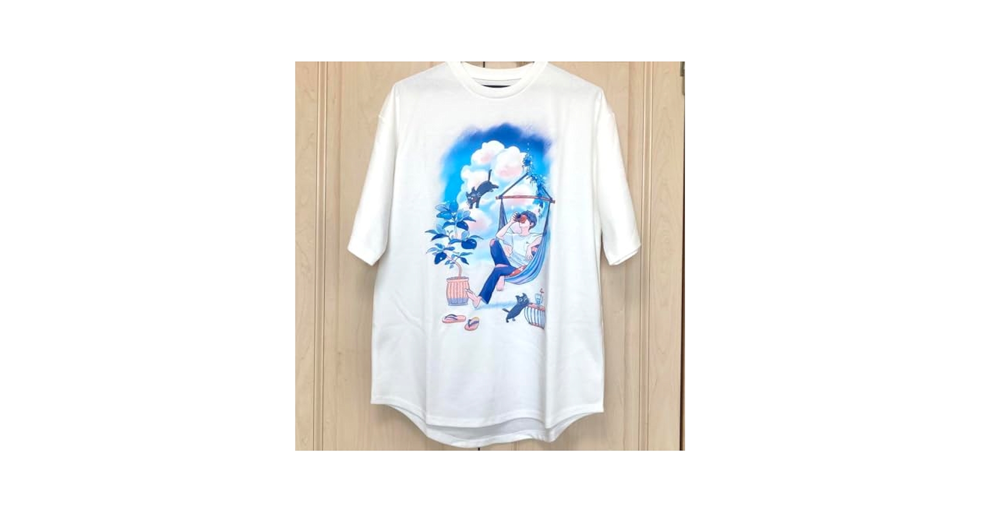 Amazon.co.jp: キヨ猫Tシャツ キヨとキヨ猫白レディース