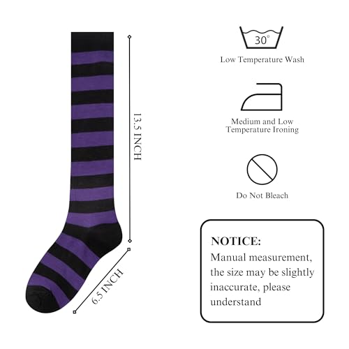 Image of Knee High Socks for Women, Long Tall Knee Tube Socks