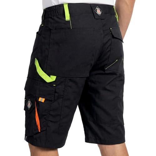Short cargo homme travail avec poches Stenso Prisma bermuda robuste