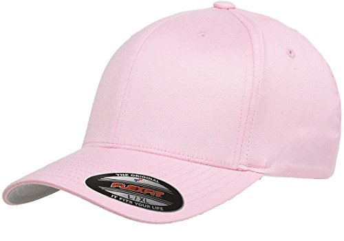 Flexfit, Passgenaue Kappe für Herren, Athletic Baseball, Pink, Größe S-M