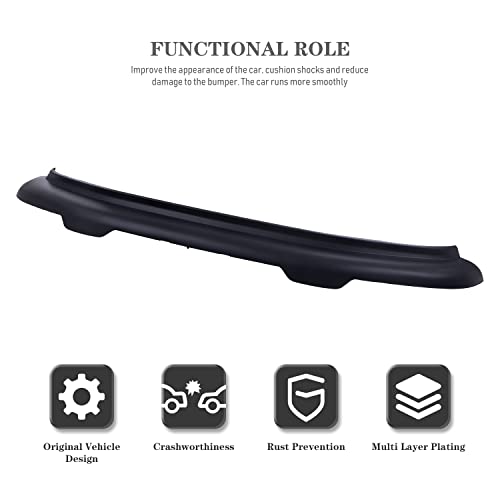 Carpartsdepot Front Bumper Lower Spoiler Valance Compatible For 2007-2008 Ford F150 2Wd Fo1093107 6L3Z17626Aaa #TOP3