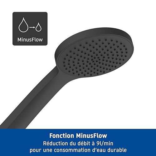 Douchette ronde Duravit MinusFlow économie d'eau 110mm - 4