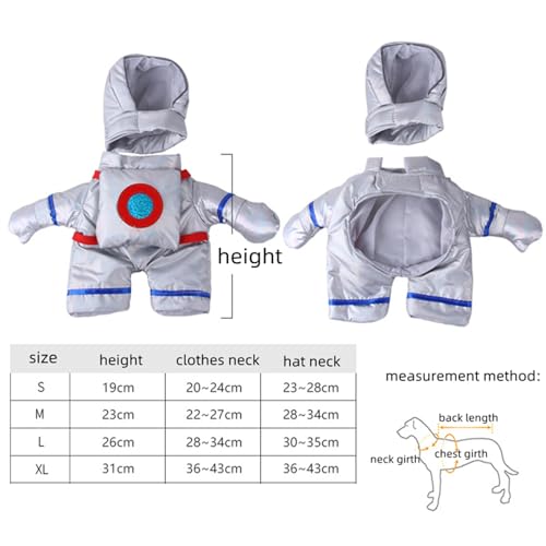 Combinaison spatiale pour chien et chat costume d'astronaute