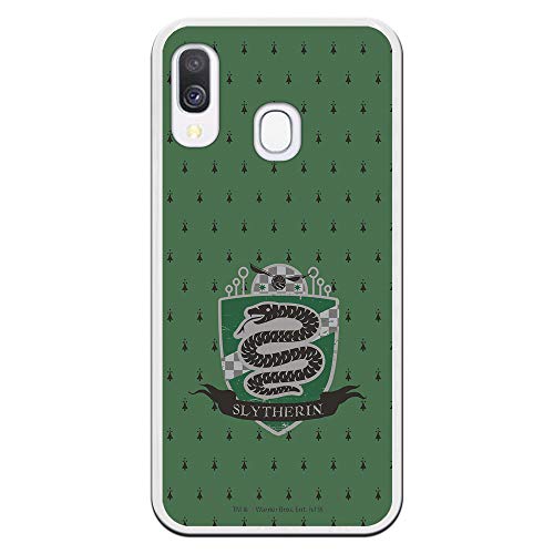 Funda para Samsung Galaxy A40 Oficial de Harry Potter Slytherin Escudo para...