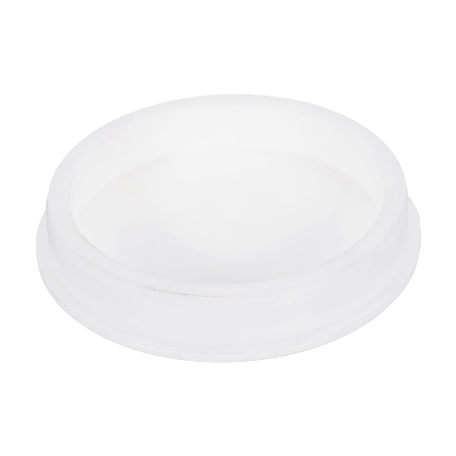 sourcing map 1Pcs Silicone Hole Plug 93.6mm, White High Temp T Type Rubber Stoppers for 92-93.3mm Hole, Waterproof Button Hole End Covers for Powder Coating, Sealing Plugs, Pipe Holes