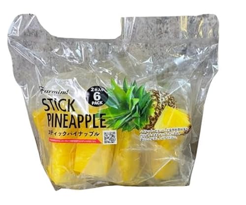 コストコ スティックパイナップル (2本×6) 1袋 果物 果実 クリスマス パイン デザート おやつ トッピング 果汁 甘味