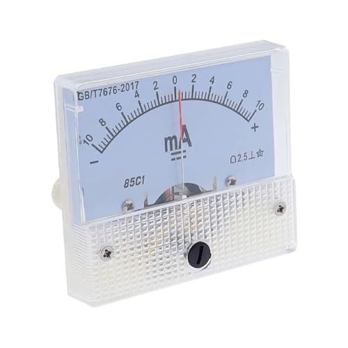 Ampèremètre analogique 85C1 évite les erreurs d'inversion -200mA - 3