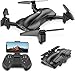 Produktbild Holy Stone HS165 Faltbare GPS Drohne mit Kamera HD 5G 1080P, Quadrocopter, Helikopter Ferngesteuert mit 90° Weitwinkelobjektiv, GPS Navigation, Tap Fly, Circle Fly, Live Video, Ideal für Kinder