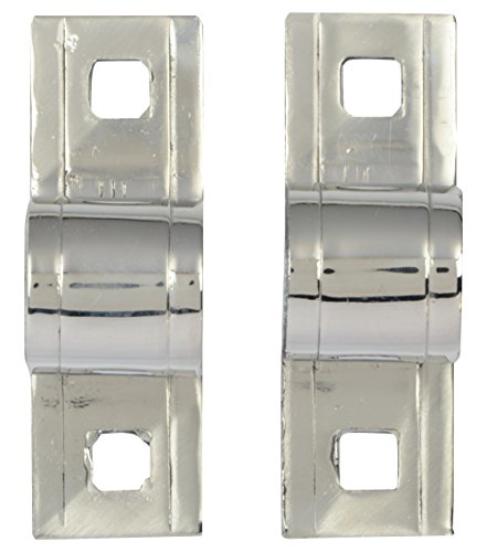 Image of 16mm x 10 inch, Aldrop Door Bolt | Stainless Steel, Pack of 16 (4 Sets), Door and Cabinet Use