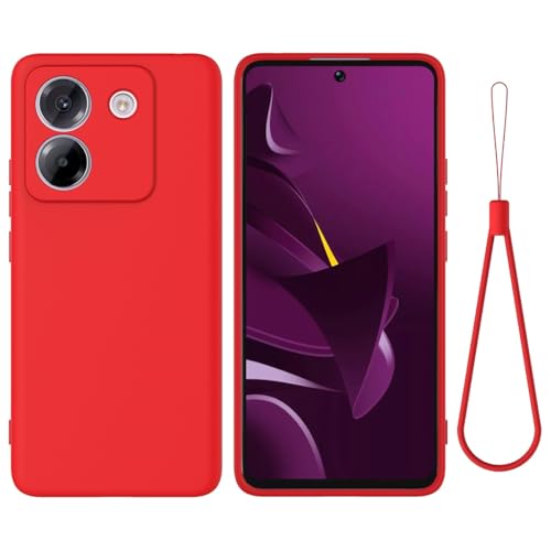 Xiaomi Poco M7 Pro 5G ΉdbP[X h~ ^ X t̃VR \tg TPU S tJیop[ F VvJo[ Xgoht(Red)