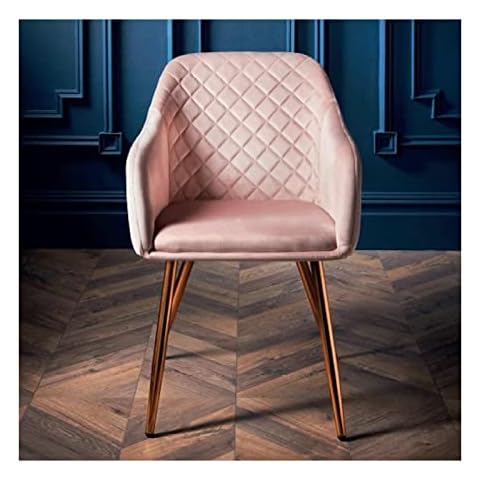 spot on dealz® Blush Velvet Dining Chair Cover