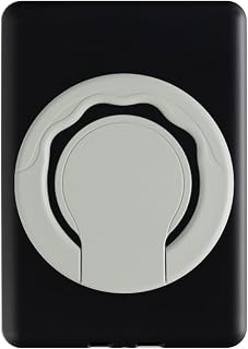 Tablet Case with Stand Holder Compatible with Amazon Kindle Paperwhite 4 (10th Generation) PQ94WIF 6.0 2018 Case, TPU Case & 360° Rotating Ring Handle Grip Bracke(Black) | 6" 2018 Stötabsorberande skal med ringstativ och roterbart greppfäste