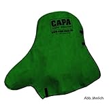  Deichselschutz british racing green für PKW Anhängerkupplung und Stützrad Deichsel Schutzhülle Abdeckung Abdeckplane