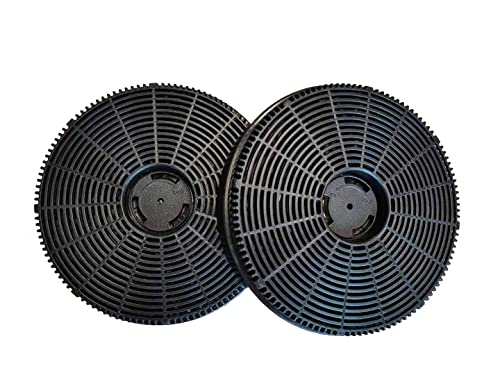 Cookology CCF115 Pack Of 2 Carbon Charcoal Recirculating Filters, Replacement for Cookology Cooker Hoods and Extractor Fan Vents, Fits A Range Of Models
