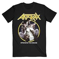 Rock Off officially licensed product Standard Unisex Sizing Soft-style cotton unisex t-shirt Do not tumble dry, machine wash at 30C Don't bleach, dry low, don't iron decoration.