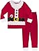 MOMBEBE COSLAND Pijama Papá Noel Niño Manga Larga Estampada (Papá Noel, 12-18 Meses)