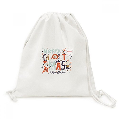 Sac de voyage en toile Noël pour escapades hivernales et marchés