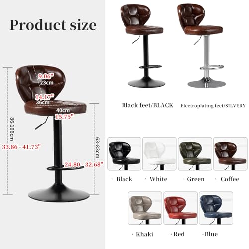 Tabourets de bar pour cuisine salon spa et usage commercial