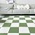 Syhonic Self Adhesive Carpet Tile, Easy to Peel and Stick Square Carpet Floor Tiles 12 Pcs 12"" x 12"" Anti-Slip Washable for Kitchen Bedrooms Kids Room, 12 sq Ft, White