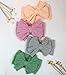 ALinmo 12 Pack Baby Headbands Super Soft Stretchy Nylon Hair Bands Hair Bows Hair Accessories for Baby Girls Newbrons infants Toddlers