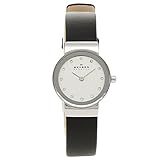 スカーゲン SKAGEN 腕時計 時計 358XSSLBC レザー ウォッチ シルバー/ブラック [並行輸入品]