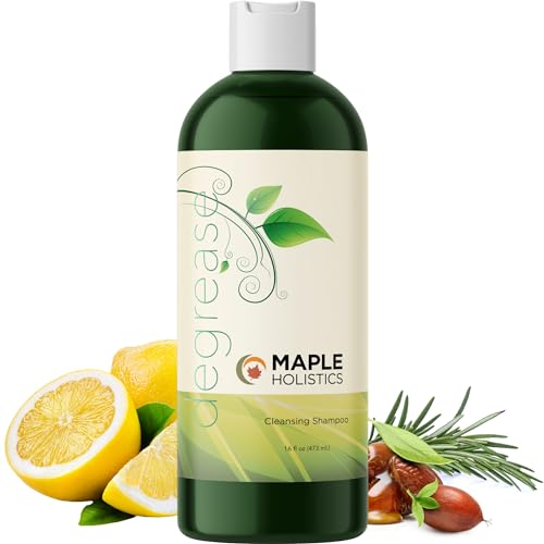 Oily Hair Shampoo for Greasy Hair - Clarifying Shampoo for Oily Hair and Dry Scalp Cleanser for...