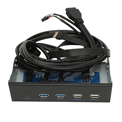 Lecteur de carte interne pour boîtier d'ordinateur avec hub USB Type C Windows et serveur