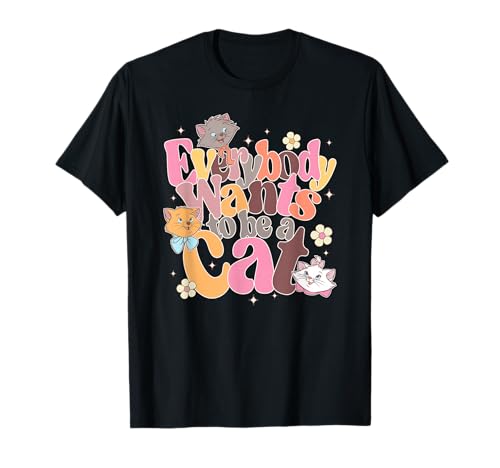 Disney The Aristocats Everybody Wants To Be A Cat Group Shot T-Shirt
