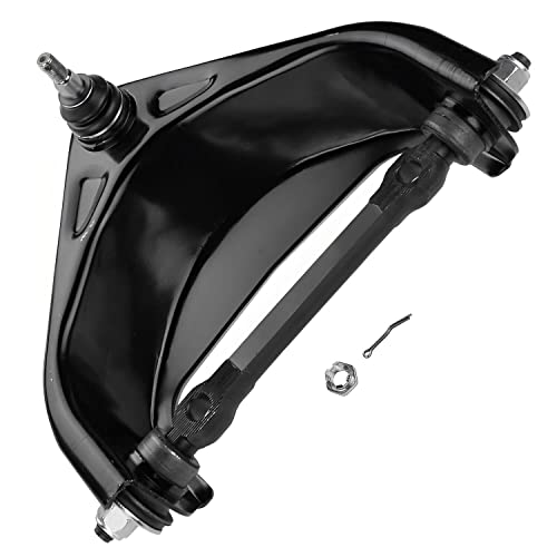 Image of Detroit Axle - RWD Front Upper Control Arms w /Ball Joints + Outer Tie Rod Ends Replacement for 1994-1999 Dodge Ram 1500 2500 3500