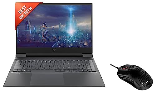 Image of HP Victus Gaming Laptop 11th Gen Intel Core i5-11400H16.1 inch(40.9 cm) FHD IPS Gaming Laptop & HyperX Pulsefire Haste USB, 16000 DPI, 6 Programmable Buttons Gaming Mouse