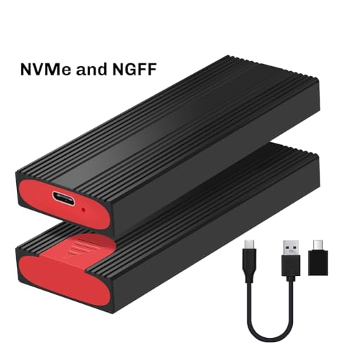 Carcasa para SSD M.2 NVMe y NGFF PCIe miniatura 5