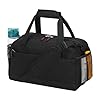 THSOGO Small Gym Bag with Wet Pocket - 14 inch Mini Duffle Bag for Men & Women Lightweight Carry On Bag for Travel Sport - Black