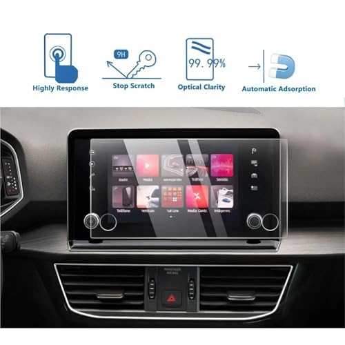 Protection d'écran Seat Tarraco anti-rayures pour console multimédia 8 pouces - 5